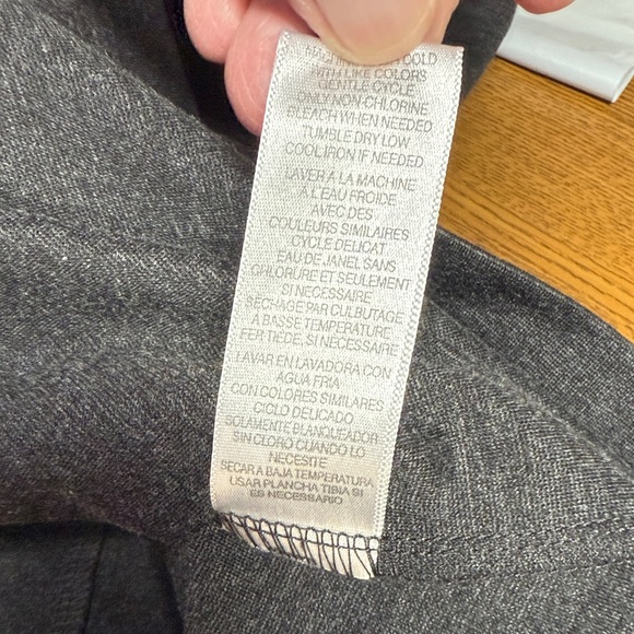 Casual Corner Annex Elegant Gray Maxi Skirt Size XL - Picture 8 of 8